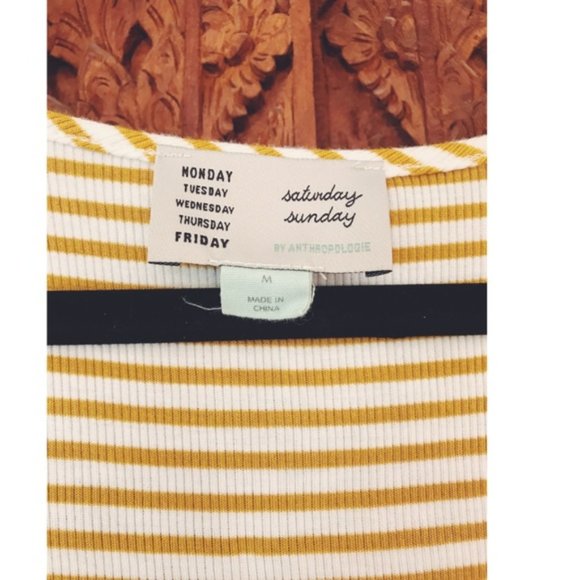 Anthropologie | NWT Ribbed Henley Bodysuit - Picture 7 of 14